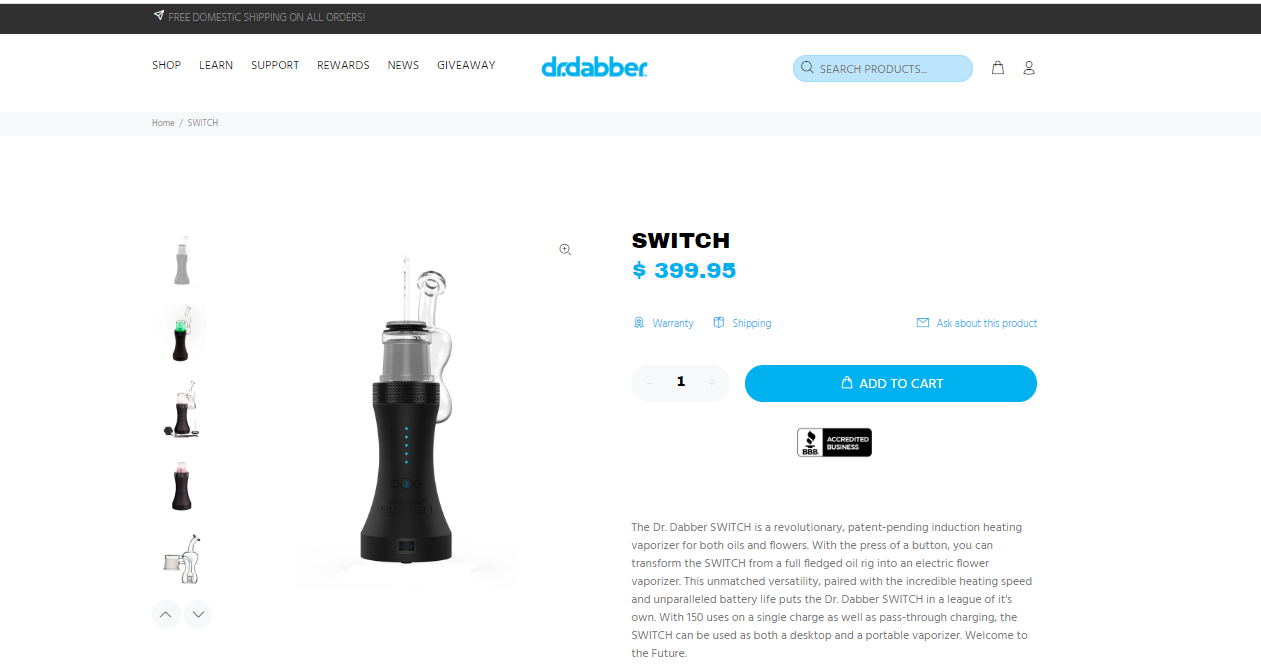 drDabber Switch